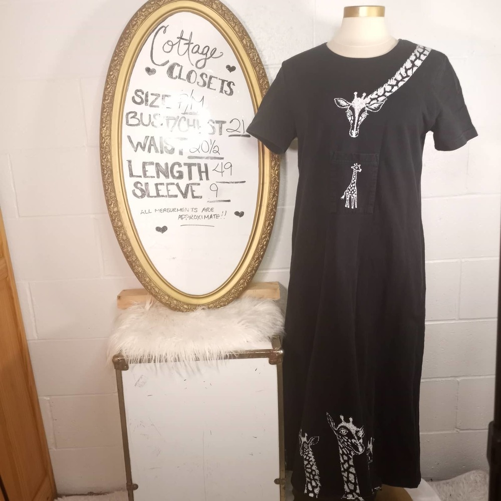 VTG 90s Giraffe Cité Dress PM